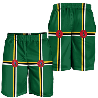 Men's Short Flag of Dominica Men's Short