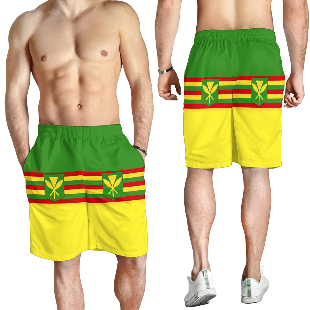 Men's Short Flag of Hawaii Kanaka Maoli Men's Short