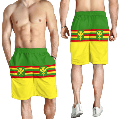 Men's Short Flag of Hawaii Kanaka Maoli Men's Short