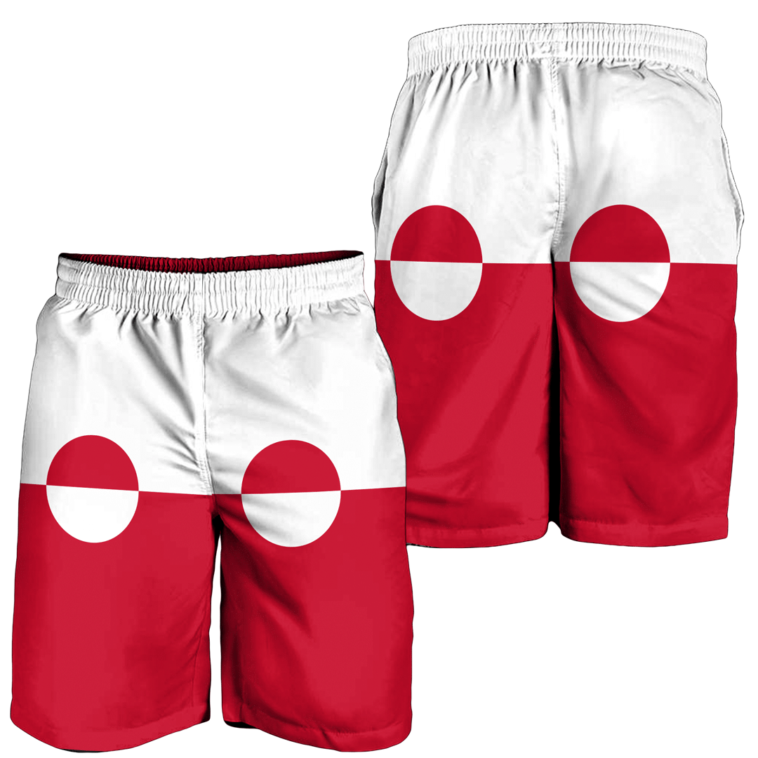 Men's Short Flag of Greenland Men's Short