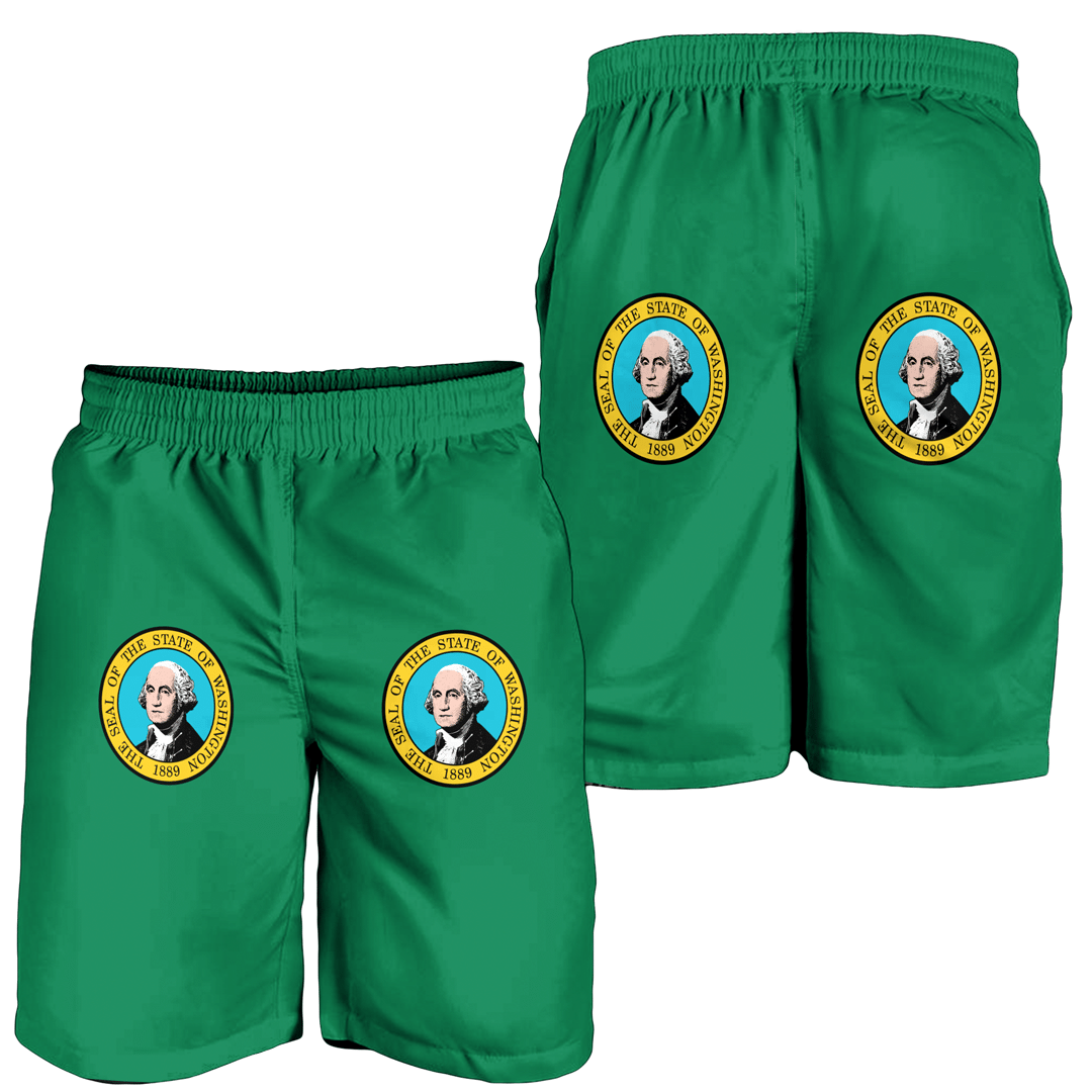 Men's Short Flag Of Washington Men's Short