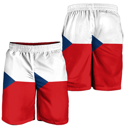 Men's Short Flag of Czech Republic Men's Short