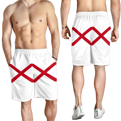 Men's Short Flag Of Alabama Men's Short