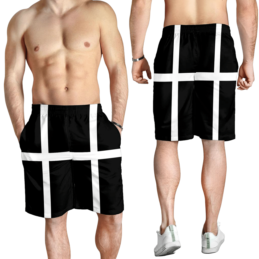 Men's Short Flag of Cornwall Men's Short