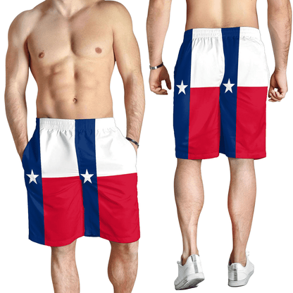 Men's Short Flag Of Texas 1839 1933 Men's Short