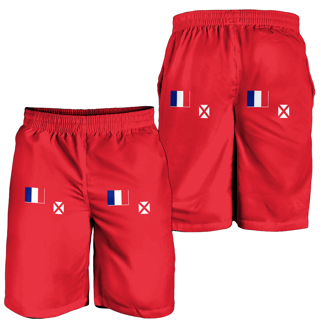 Men's Short Flag of Wallis And Futuna Men's Short