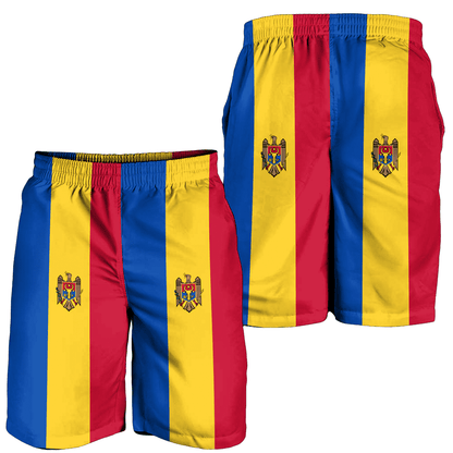 Men's Short Flag of Moldova Men's Short