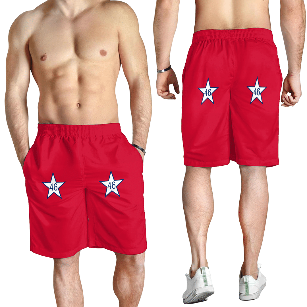 Men's Short Flag Of The Us State Of Oklahoma 1911 1925 Men's Short
