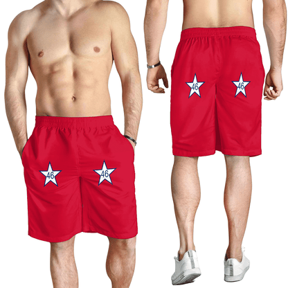Men's Short Flag Of The Us State Of Oklahoma 1911 1925 Men's Short