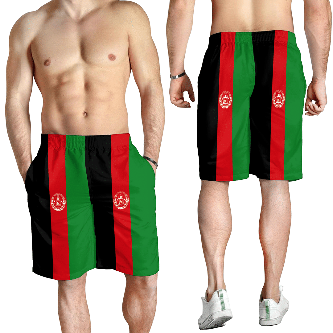 Men's Short Flag Of Afghanistan Men's Short