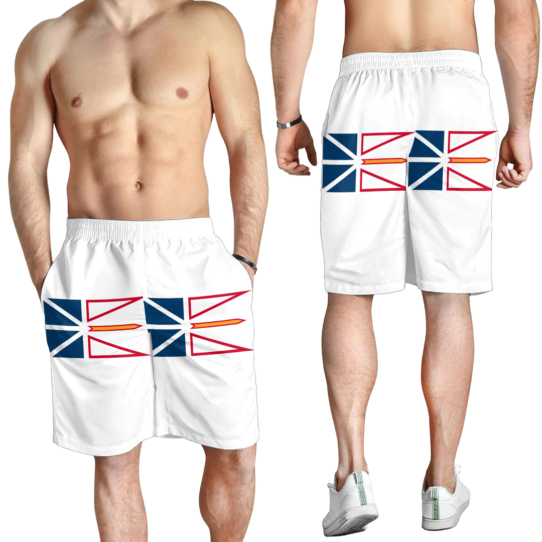 Men's Short Canada Flag Of New Brunswick Men's Short