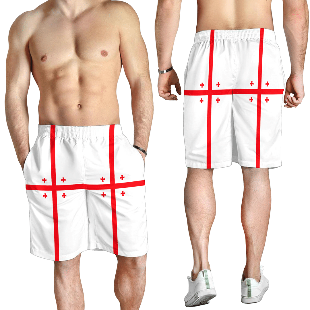 Men's Short Flag of Georgia U.S. State Men's Short