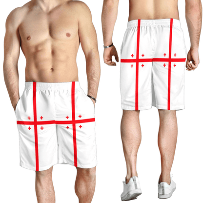 Men's Short Flag of Georgia U.S. State Men's Short
