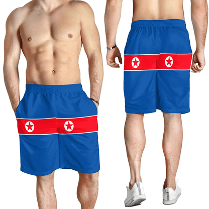Men's Short Flag of North Korea Men's Short