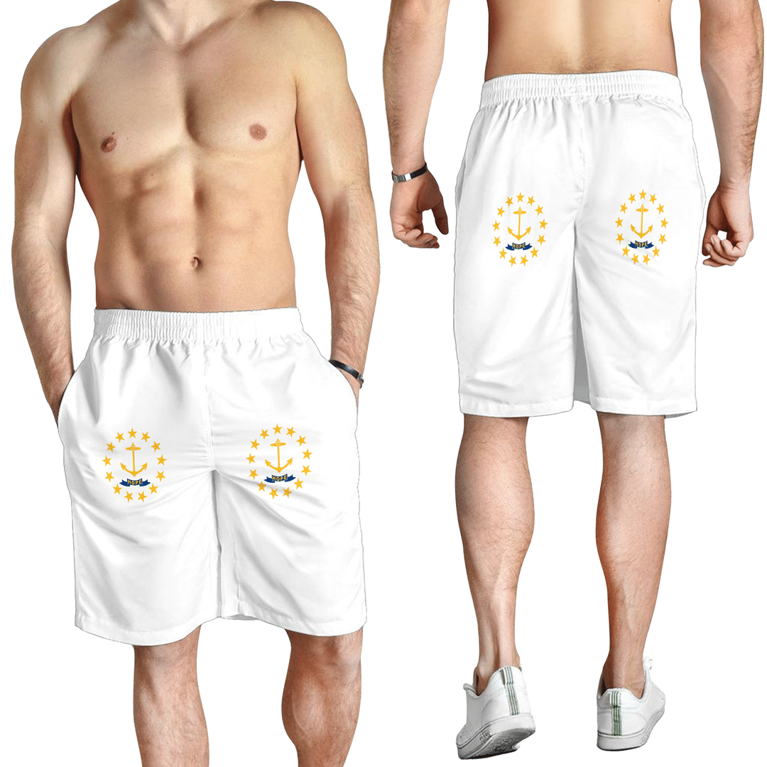 Men's Short Flag Of Rhode Island And Providence Plantations Men's Short