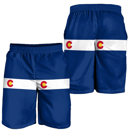 Men's Short Flag Of Colorado 1911 1964 Men's Short