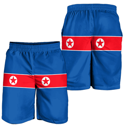 Men's Short Flag of North Korea Men's Short