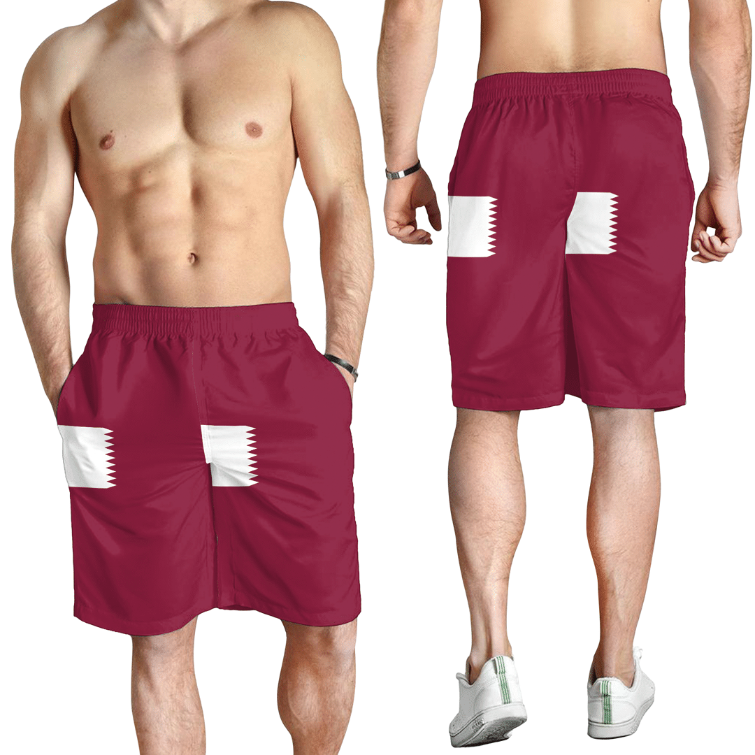 Men's Short Flag of Qatar Men's Short