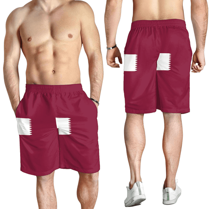Men's Short Flag of Qatar Men's Short