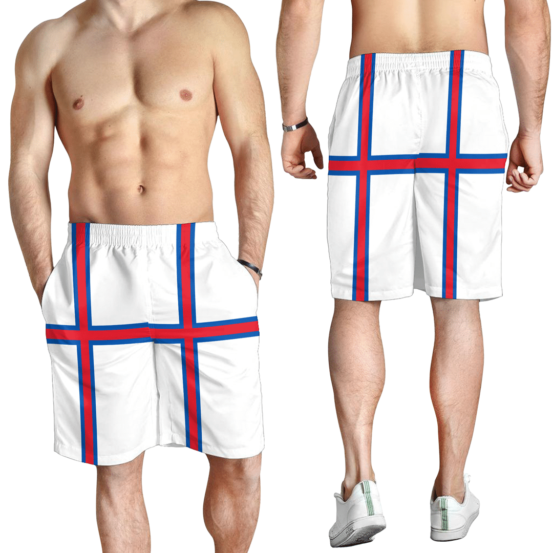 Men's Short Flag of Faroe Islands Men's Short
