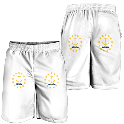 Men's Short Flag Of Rhode Island And Providence Plantations Men's Short