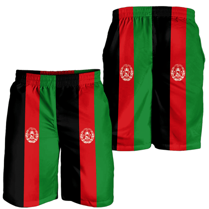 Men's Short Flag Of Afghanistan Men's Short