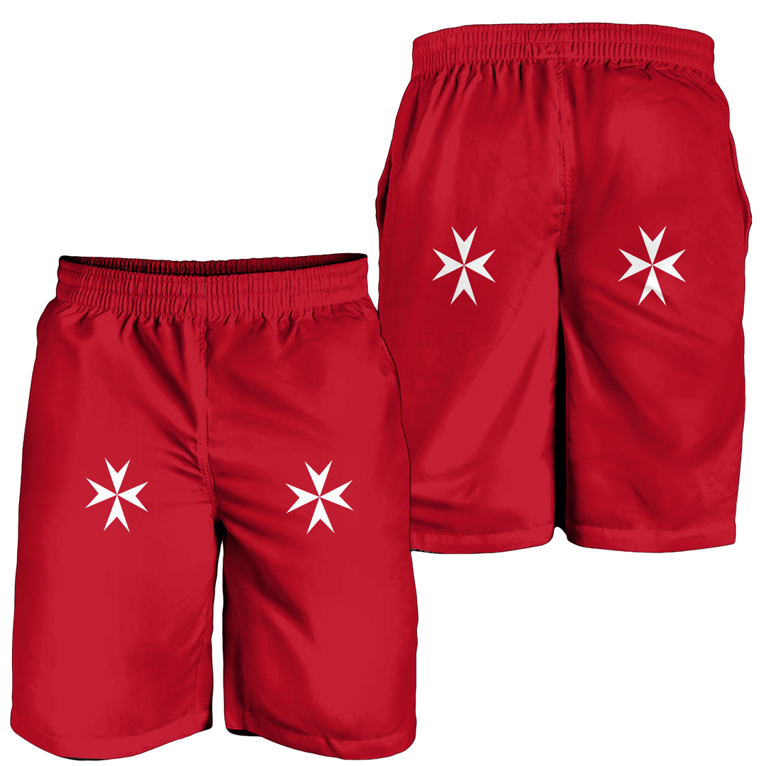 Men's Short Flag of Malta Maltese Cross Men's Short