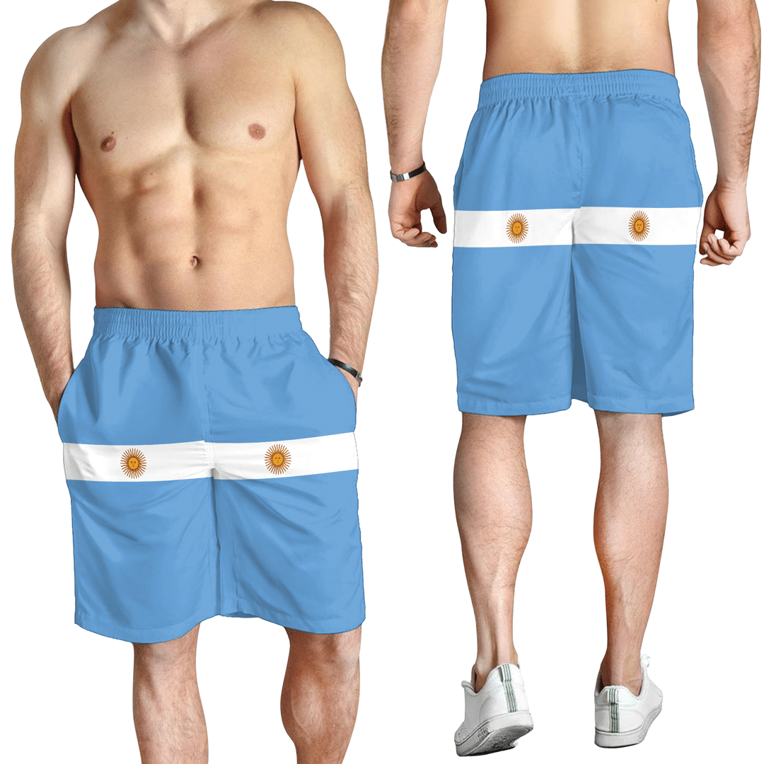 Men's Short Flag of Argentina Men's Short