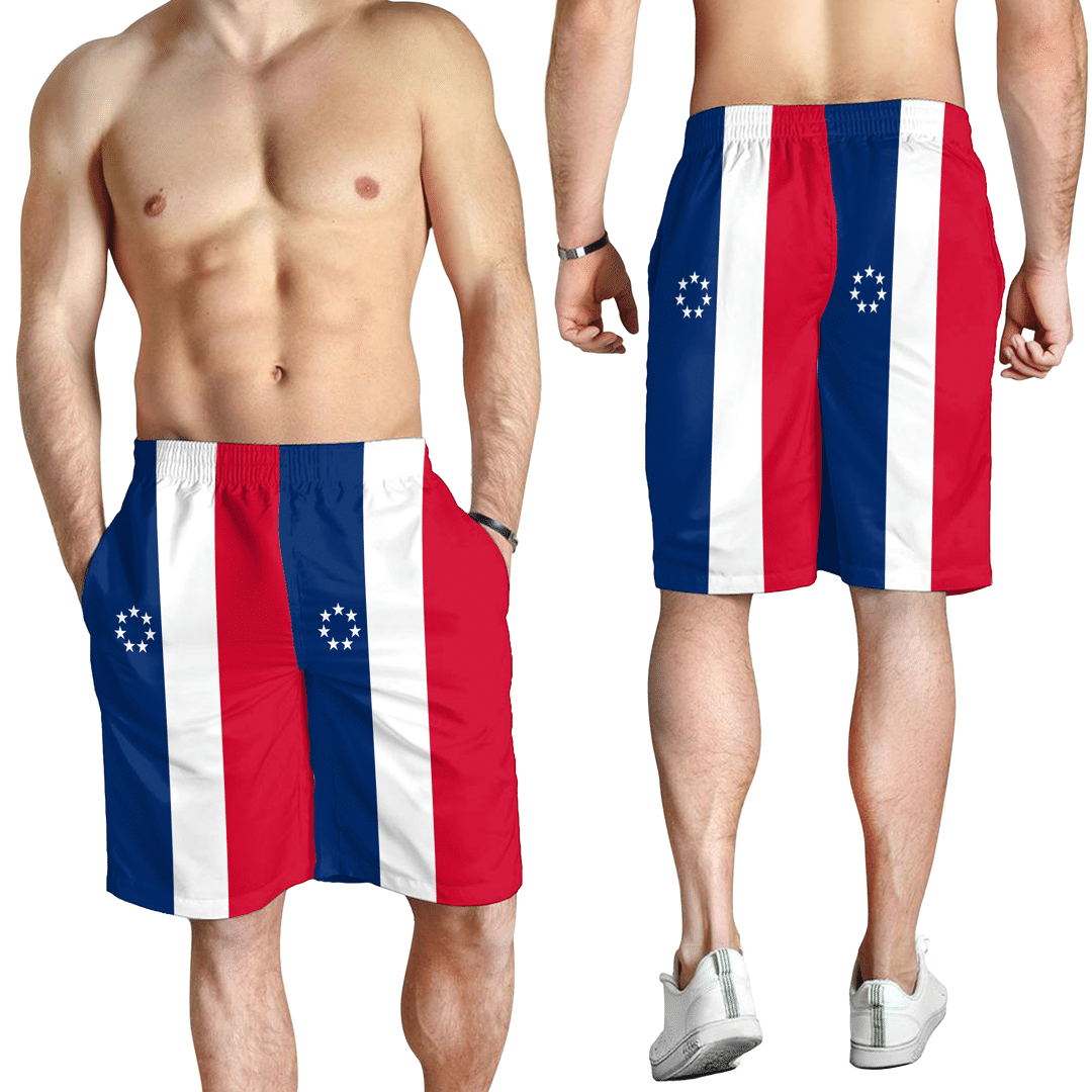 Men's Short Flag Of Louisiana Men's Short