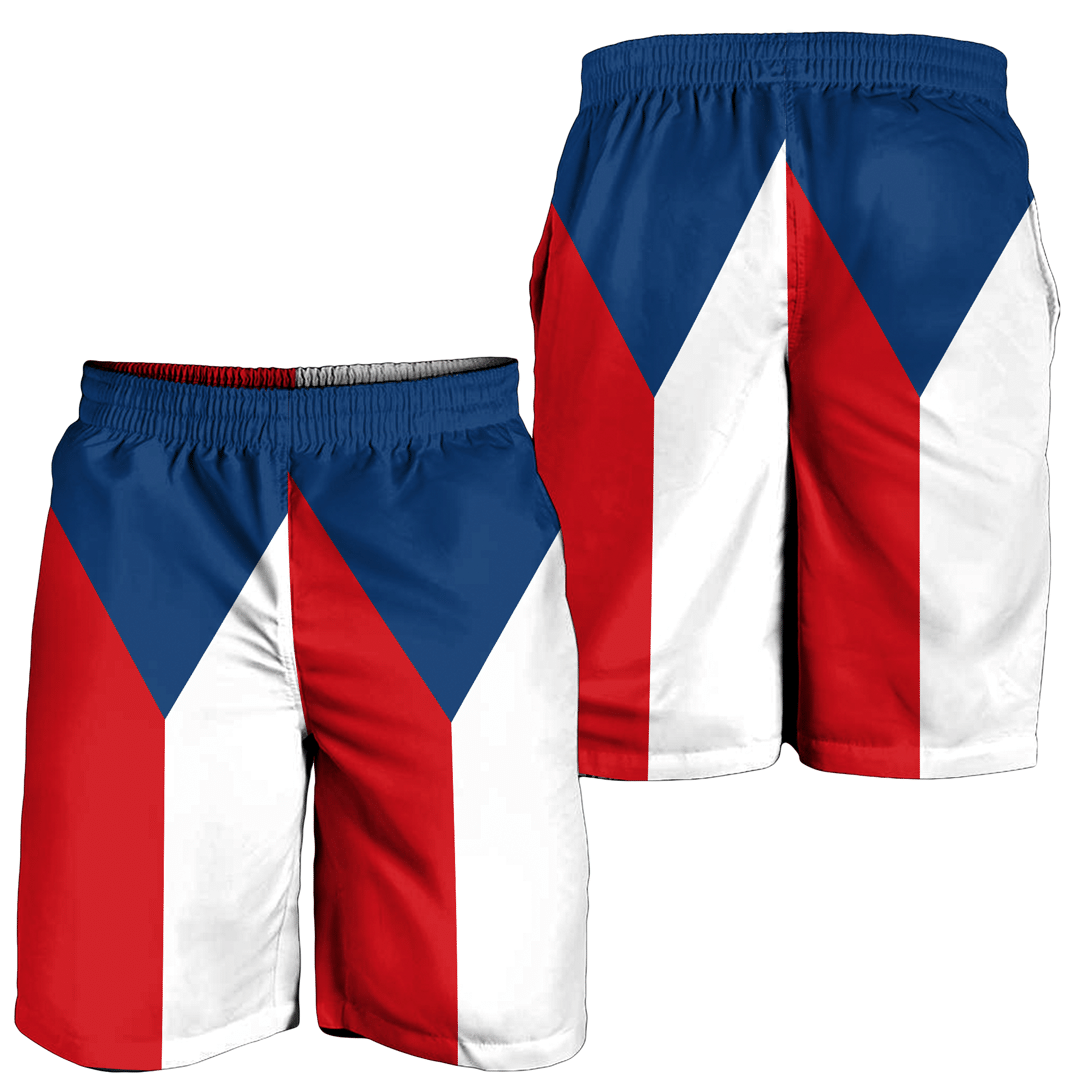 Men's Short Flag of Czech Republic Men's Short