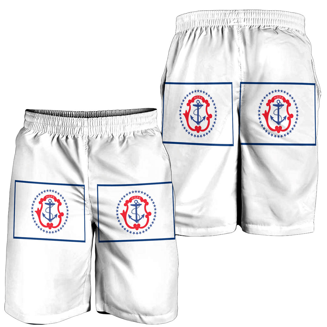 Men's Short Flag Of Rhode Island 1877 1882 Men's Short