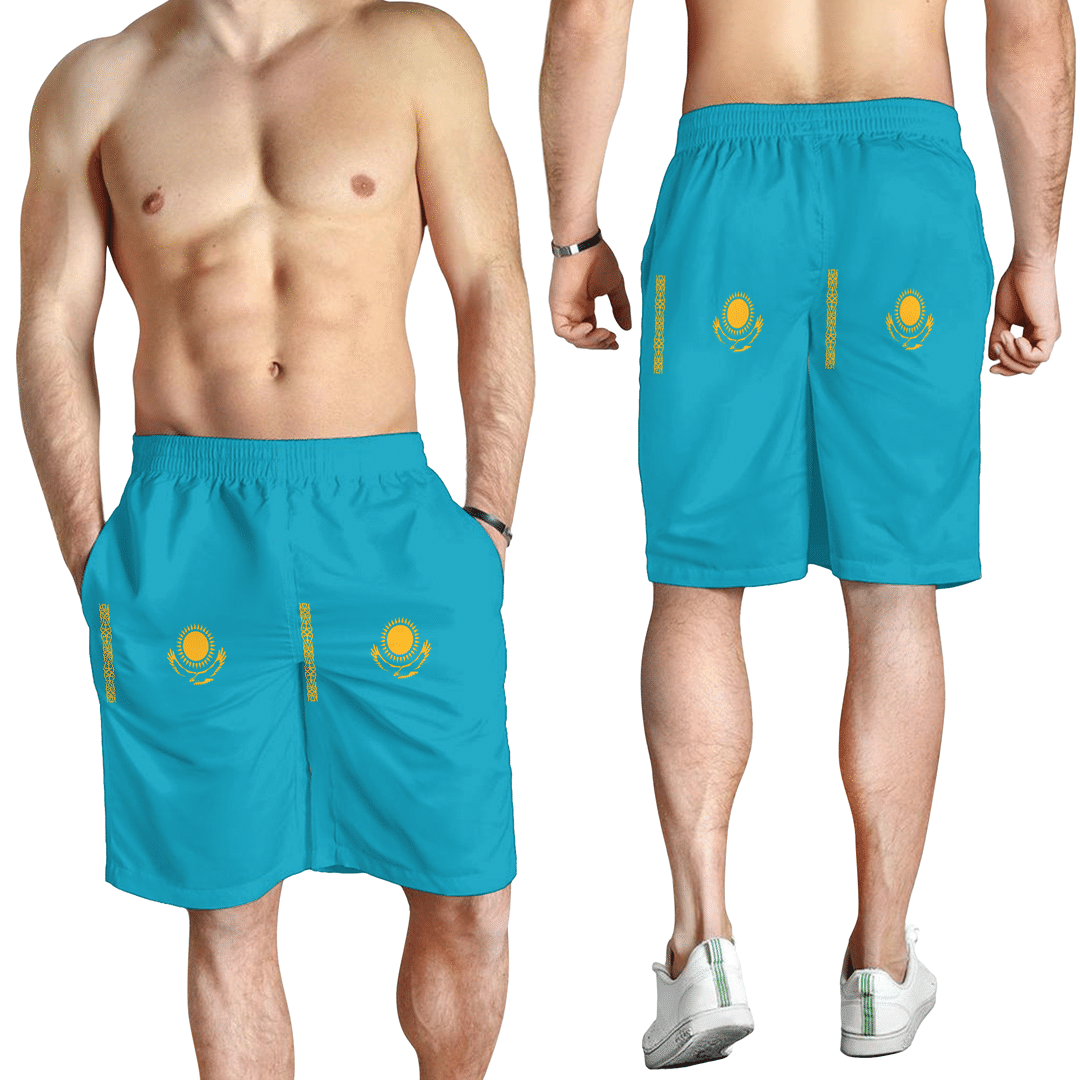 Men's Short Flag of Kazakhstan Men's Short