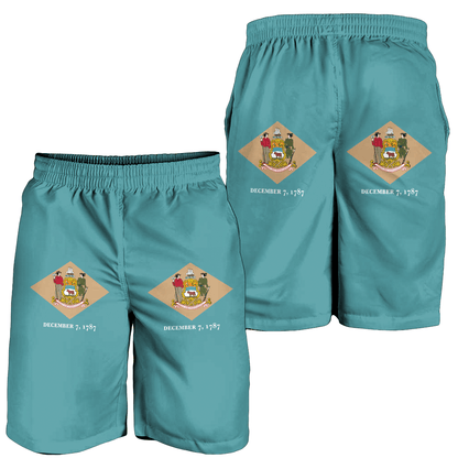 Men's Short Flag of Delaware Men's Short