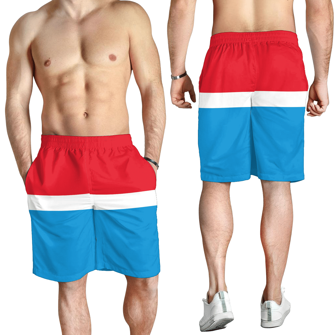 Men's Short Flag of Luxembourg Men's Short