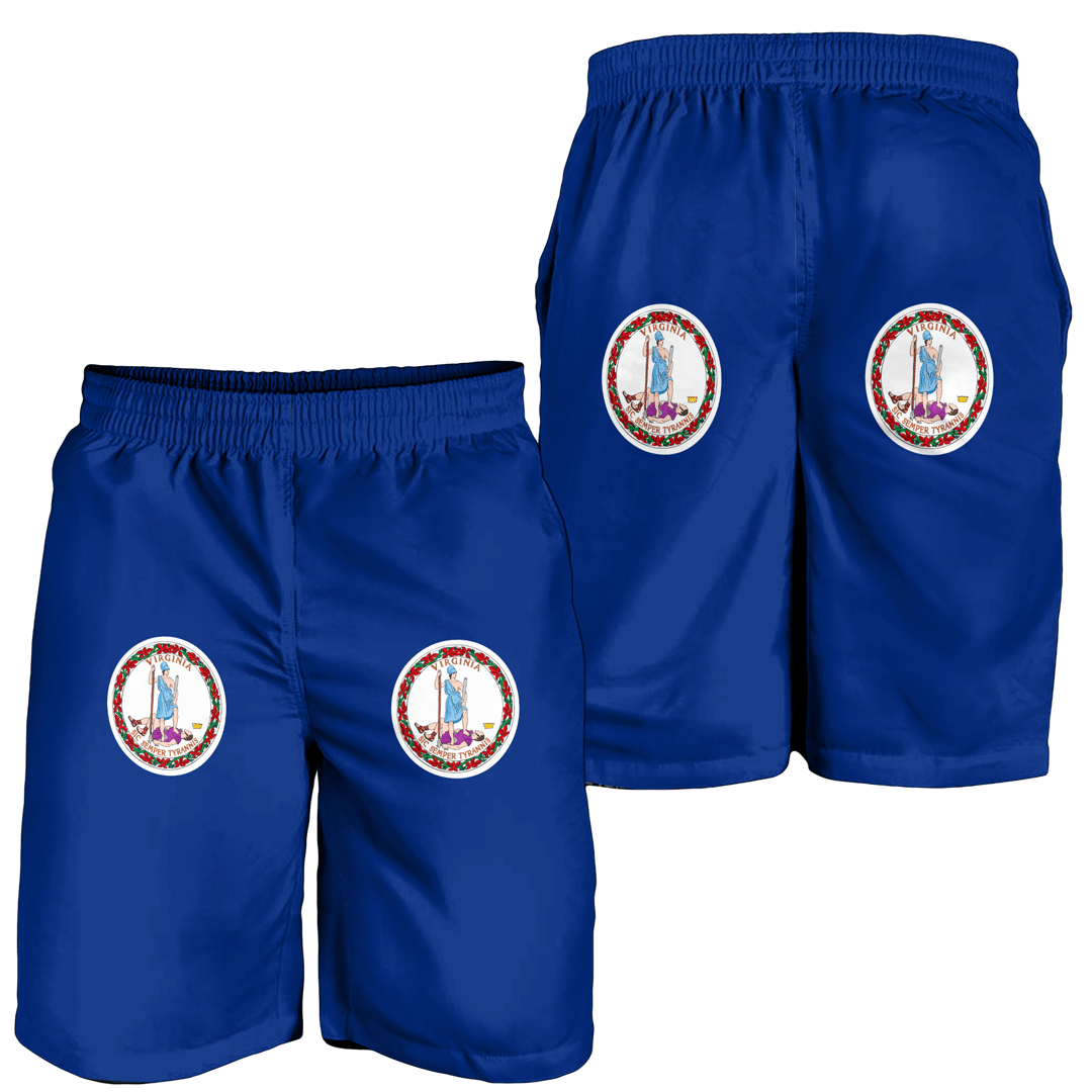 Men's Short Flag of Commonwealth Of Virginia Men's Short
