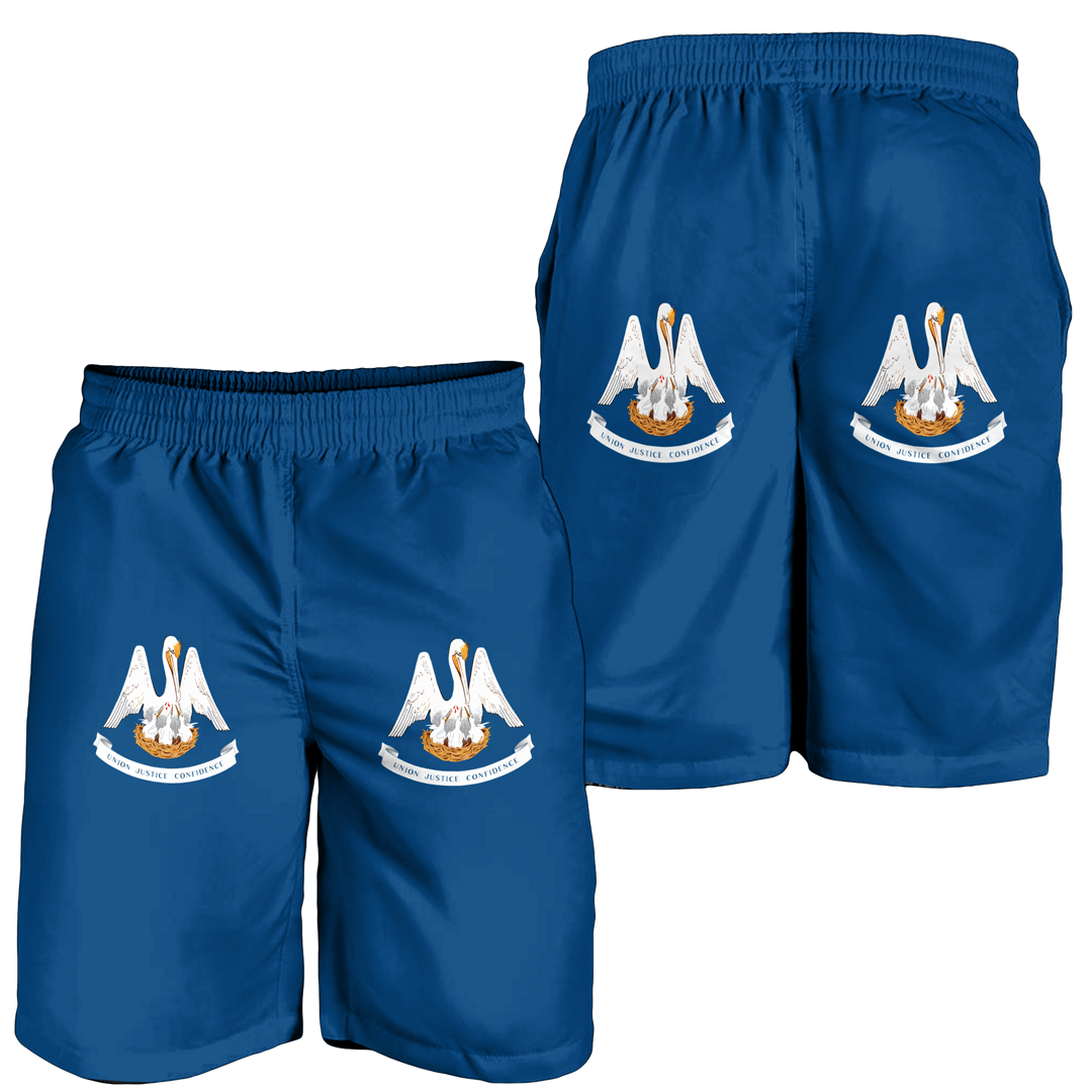 Men's Short Flag Of Louisiana Men's Short