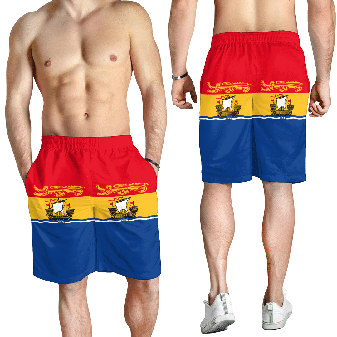 Men's Short Canada Flag Of Manitoba Men's Short