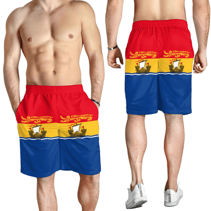 Men's Short Canada Flag Of Manitoba Men's Short