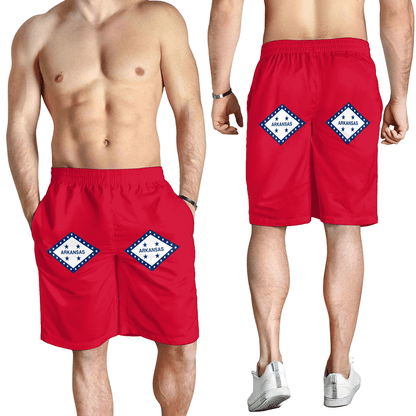 Men's Short Flag Of Arkansas 1913 1923 Men's Short