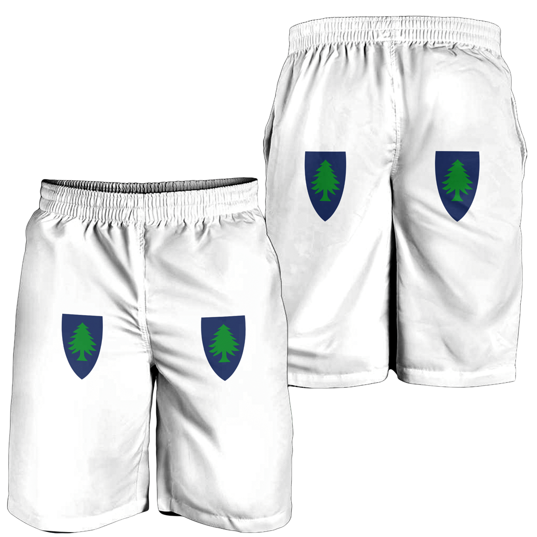 Men's Short Flag Of Massachusetts 1908 1971 Men's Short