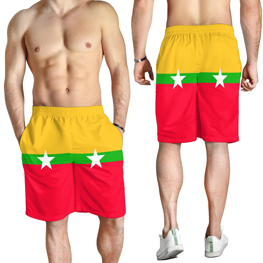Men's Short Flag of Myanmar Men's Short