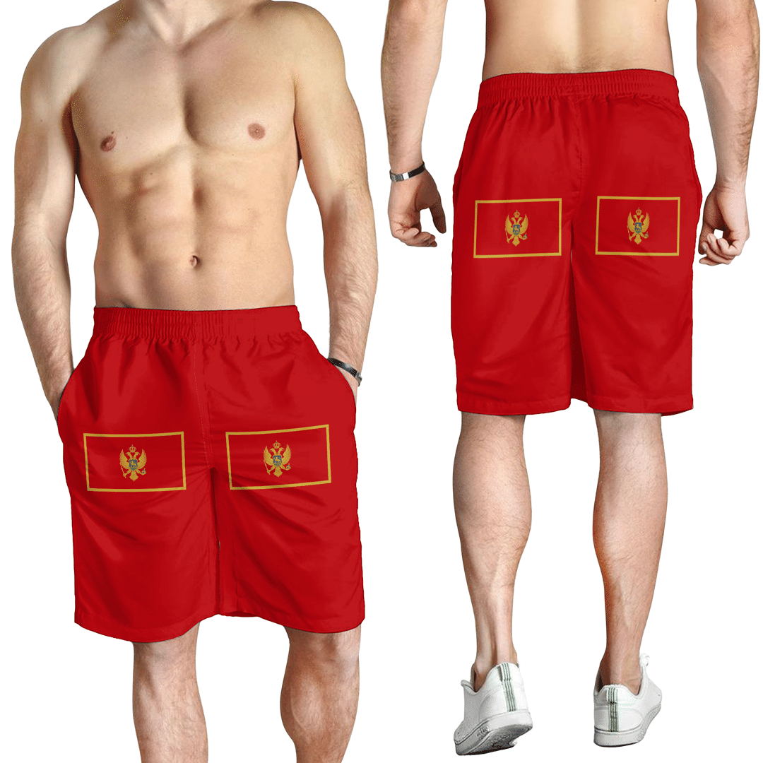 Men's Short Flag of Montenegro Men's Short
