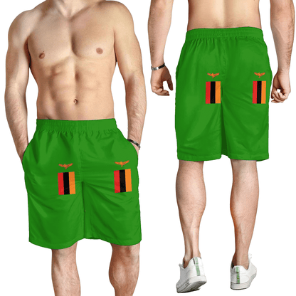 Men's Short Flag of Zambia Men's Short