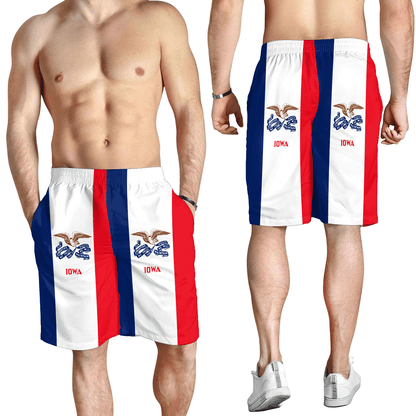Men's Short Flag Of Iowa Men's Short