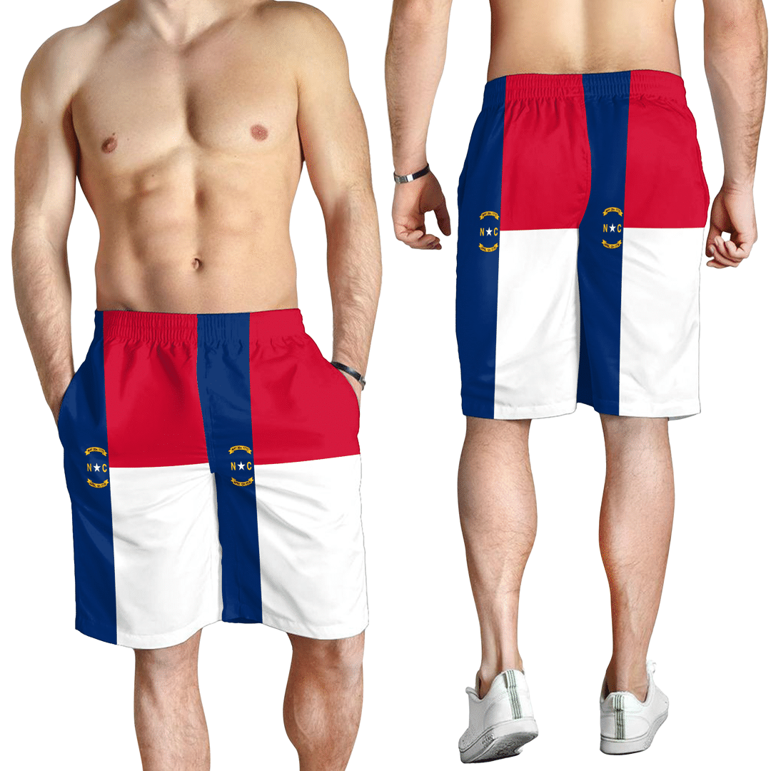 Men's Short Flag Of North Carolina 1885 1991 Men's Short