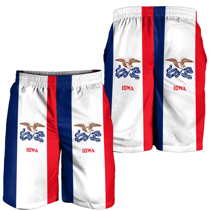 Men's Short Flag Of Iowa Men's Short