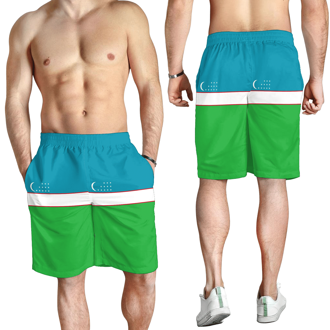 Men's Short Flag of Uzbekistan Men's Short
