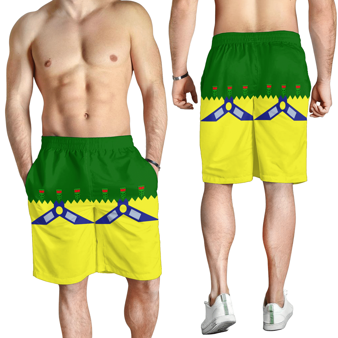 Men's Short Australia Flag Of Launceston Tasmania Men's Short