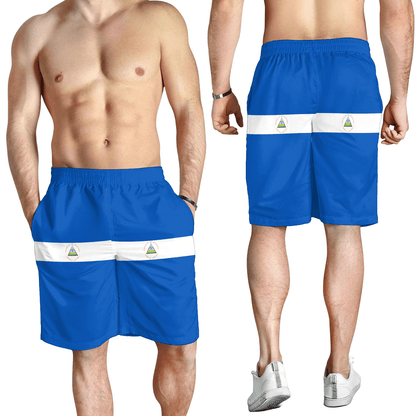 Men's Short Flag of Nicaragua Men's Short