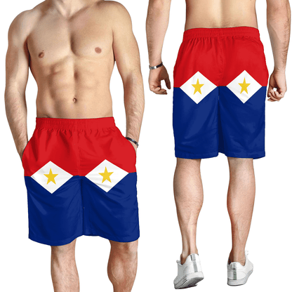 Men's Short Flag of Saba Men's Short